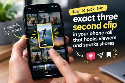 How to pick the exact three-second clip in your phone roll that hooks viewers and sparks shares