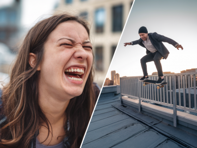 what the latest viral split-screen challenge reveals about online humor