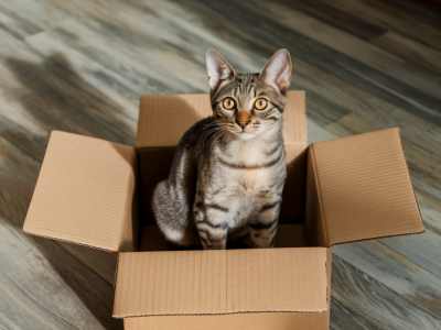 why your cat loves cardboard boxes and 5 quirky hacks to keep them entertained